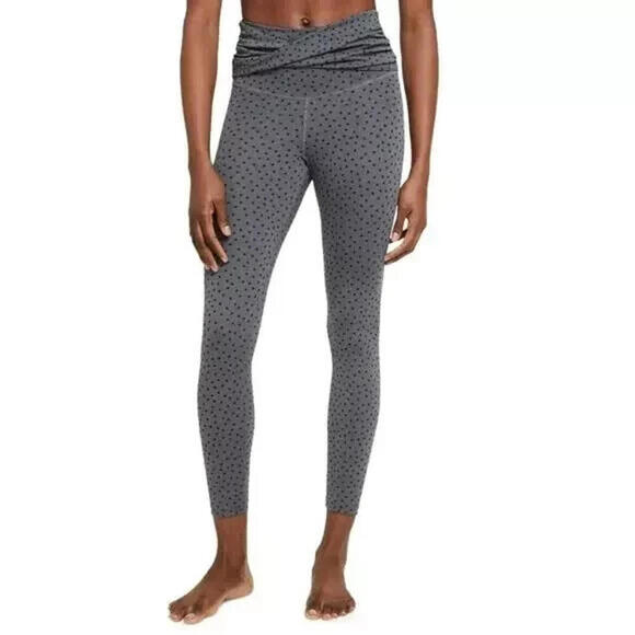 NIKE Women's YOGA Dots Twist 7/8 High-Rise Tight Leggings NWT SIZE:M - Picture 1 of 5